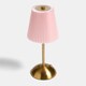 image 1 of OHS Pleated Bedside Lamp LED Rechargeable Cordless Night Light