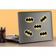 image 3 of Batman Deluxe Logo Stickers (Pack of 100) - Multicoloured - One Size