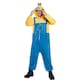 image 1 of Despicable Me 4 Unisex Adult Minion Costume - Yellow/Blue - S-M M