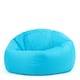 image 1 of icon Classic Indoor Outdoor Bean Bag Aqua Blue Bean Bag Chair Blue