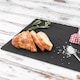 image 6 of Argon Tableware Rectangle Slate Serving Platter - 40 x 30cm | Grey | Grey