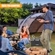 image 8 of GEEZY Insulated Cooler Bag and Folding Picnic Basket Grey 35L
