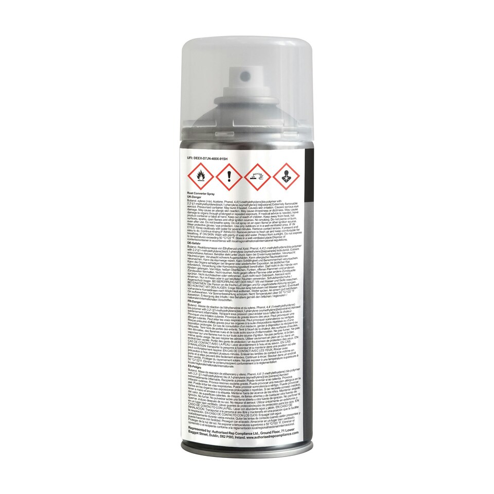 image 1 of Jenolite Ready to Paint Rust Converter Spray - 400ml - 2-Pack