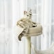 image 7 of PawHut Cat Tree Activity Center Scratching Post Perch Tunnel 105cm Beige