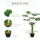 image 5 of Outsunny 85cm Artificial Monstera Tree Fake Plant in Pot Indoor Décor