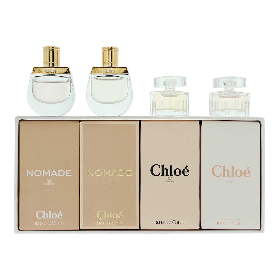Chloe 5 x 5ml EDP & EDT Miniature Gift Set Chloe, Nomad