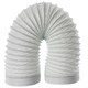 image 2 of SPARES2GO Vent Hose for Electriq Air Conditioner Conditioning 3m 5" Extension Pipe White
