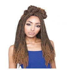 Mane Concept Hair Caribbean Syn Afro Twist Braid CB 13 Multi | 27 | One Size