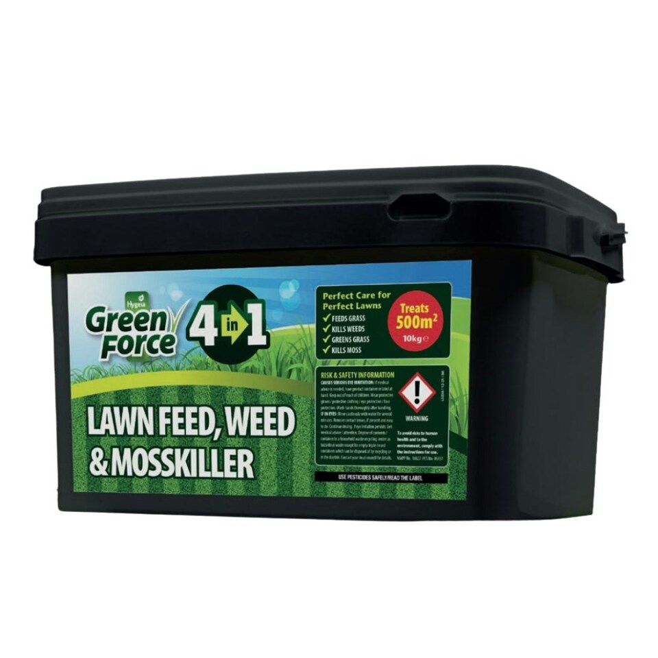 image 1 of Green Force 4in1 Lawn Feed Weed & Moss Killer - 10kg