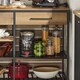 image 8 of SoBuy Industrial Kitchen Sideboard with 2 Drawers & 3 Shelves, Brown, 47.2x17.7x35.8 inches, 55.6 kg - FSB85-PF