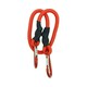 image 2 of 24" 60cm Bungee Rope with Carabiner Clips Cords Elastic Tie Down Fasteners 6pc