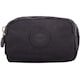 image 1 of Lorenz Womens Medium Triple Zip Coin / Money / Purse / Holder / Pouch Wrist Strap | Black | Black