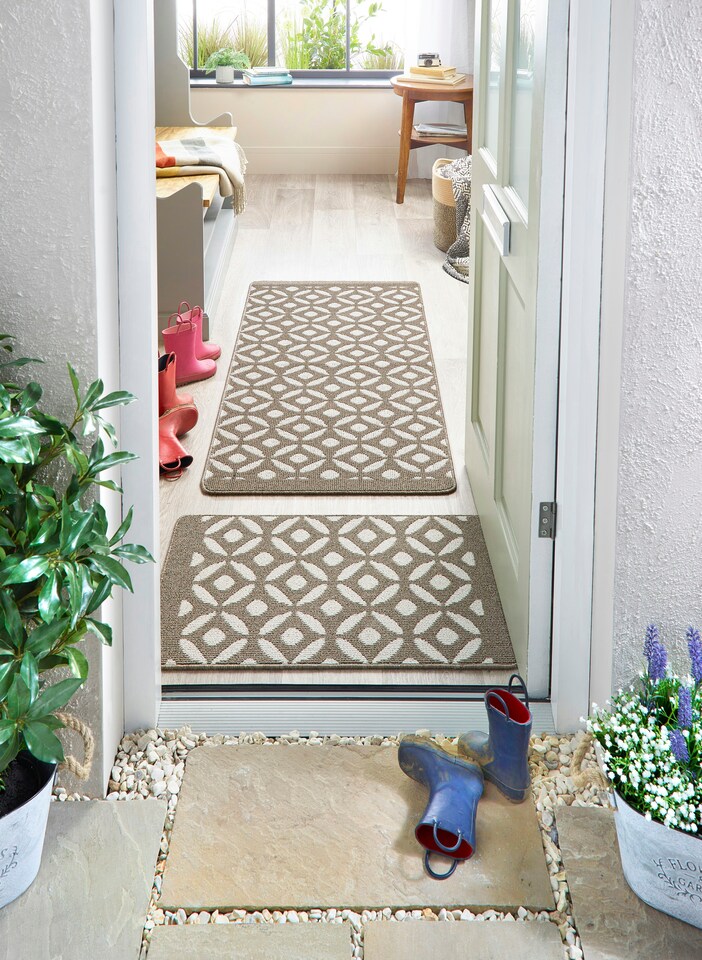 image 1 of My Stain Resistant Mat Crescent Stone 67x200