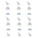 image 2 of Unicorn Hanging Party Decoration 5m