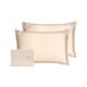 image 1 of Silk Addict 100% Mulberry Silk Pillowcase Twinpack – Caramel Gold