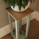 image 7 of Taberno Oak End Side Table Sage Green Green