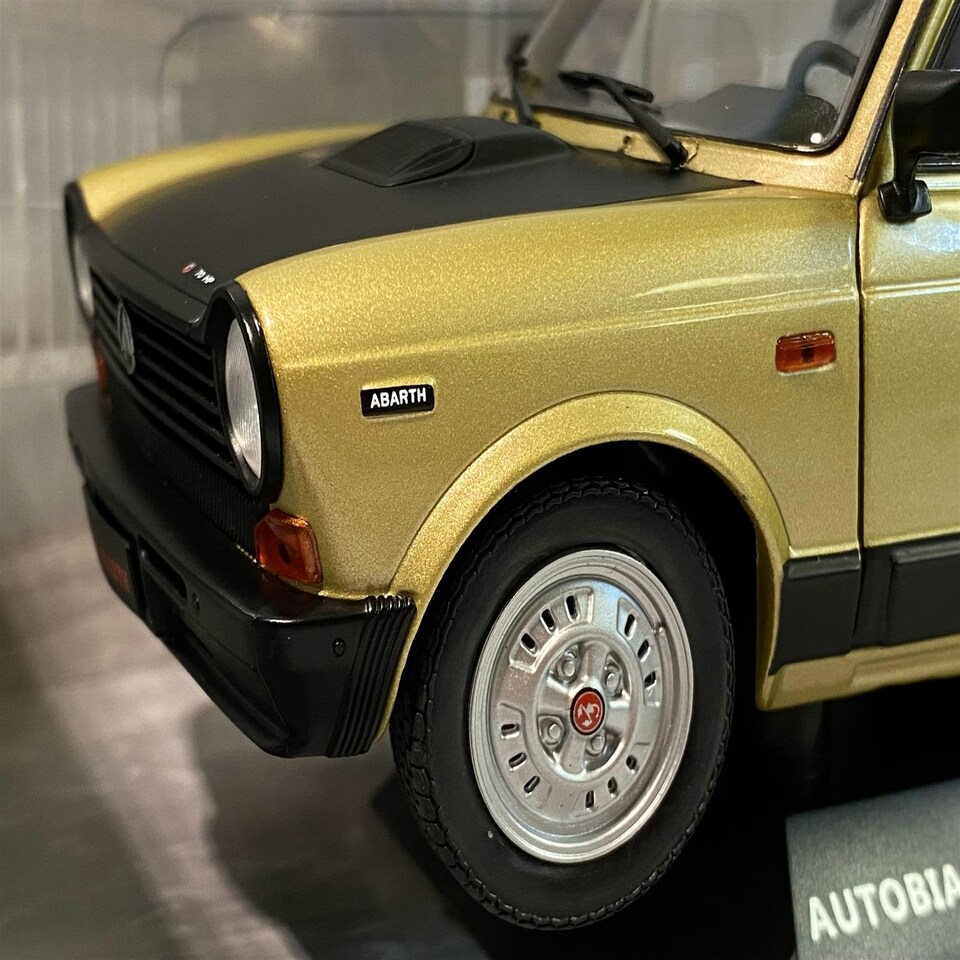 image 1 of Autobianchi A112 Abarth Bronze 1990 1:18 Scale Solido 1803804