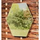 image 3 of Primrose Set of 10 Small Hexagonal Gold Garden Mirrors 11in