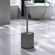 image 2 of Showerdrape Echo Anthracite Grey Steel Toilet Brush & Holder | Grey | Anthracite Grey | 1