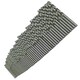 image 4 of Engineers Fractional Drill Bit Set HSS 1-6mm in 0.1mm Increments 51pc AT020
