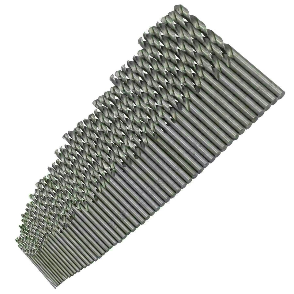 image 1 of Engineers Fractional Drill Bit Set HSS 1-6mm in 0.1mm Increments 51pc AT020