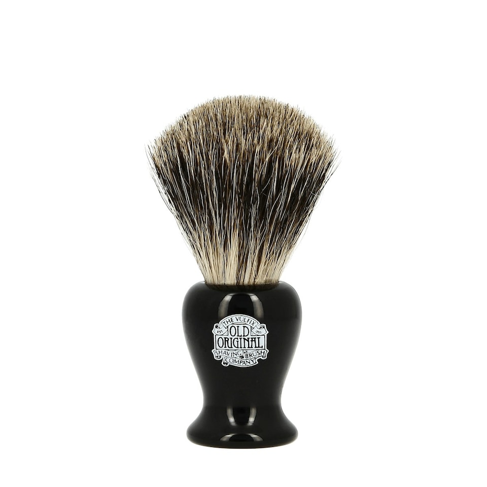 Vulfix Shaving Brush Pure Badger 660P Small Black