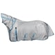 image 1 of Weatherbeeta Comfitec Hexi Shield Combo Neck Horse Fly Rug - Silver/Teal Blue - 5´ 6"