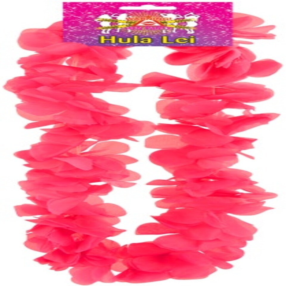 image 1 of Pink Hula Lei Garland (100cm) Hen Party