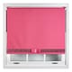 image 2 of FURNISHED Blackout Roller Blind with Fuchsia Glitter Trim and Fuchsia Bow Cut to Size | Pink | Fuchsia | (W) 240cm x (L) 165cm