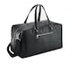 image 2 of Quadra Tailored Luxe Leather-Look PU Weekend Bag - Black - One Size | Black | One Size
