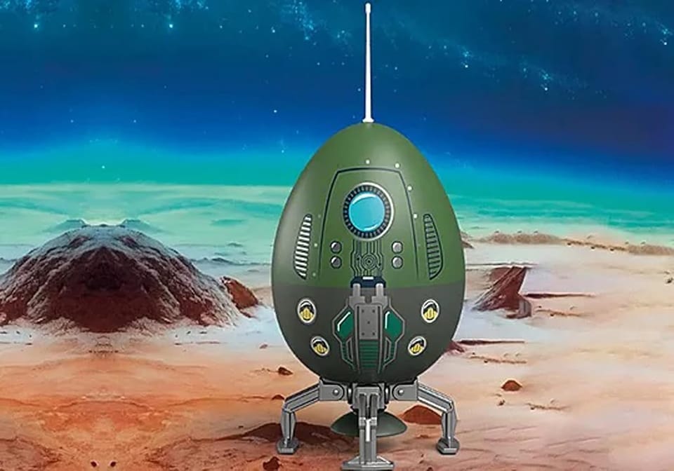 image 1 of Space Mission Gift Egg