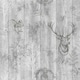image 1 of Holden Décor Stag Wallpaper - Grey/Silver - 10m x 53cm Grey