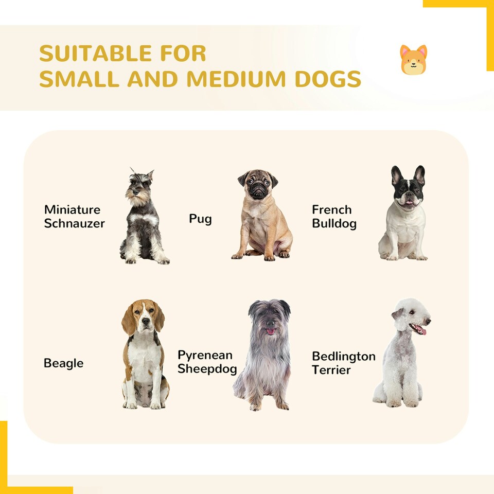 image 1 of PawHut 16 Panels Heavy Duty Puppy Play Pen for Small, Medium Dogs 80Hcm