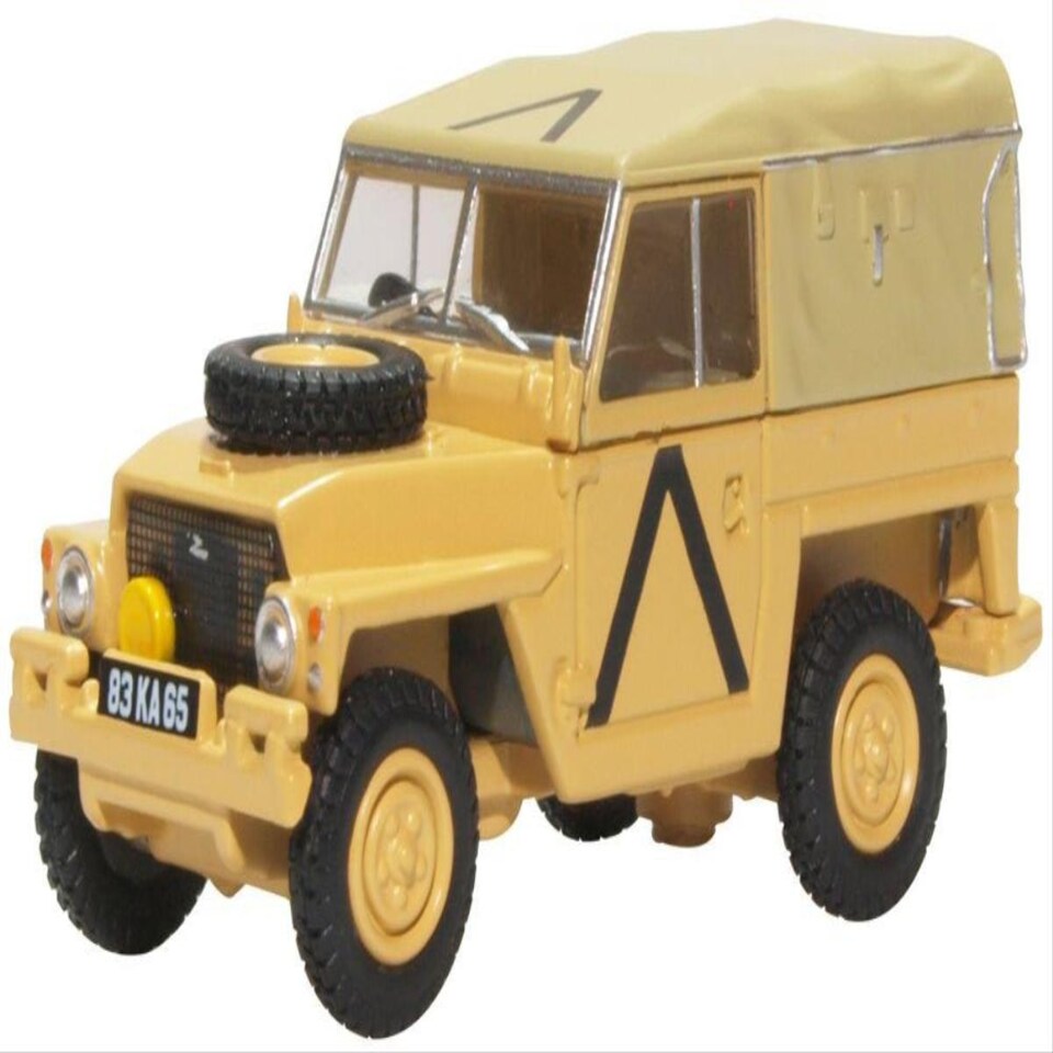 Oxford Diecast Land Rover Lightweight Gulf War