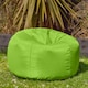 image 2 of icon Classic Indoor Outdoor Bean Bag Lime Green Bean Bag Chair Green