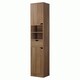 image 1 of 2 Door 1 Drawer Bathroom Cabinet Brown | Oak / Oak