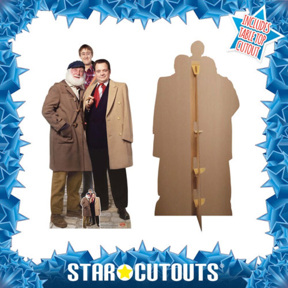 image 1 of Albert, Rodney and Del Boy Only Fools and Horses Lifesize Cardboard Cutout 191cm