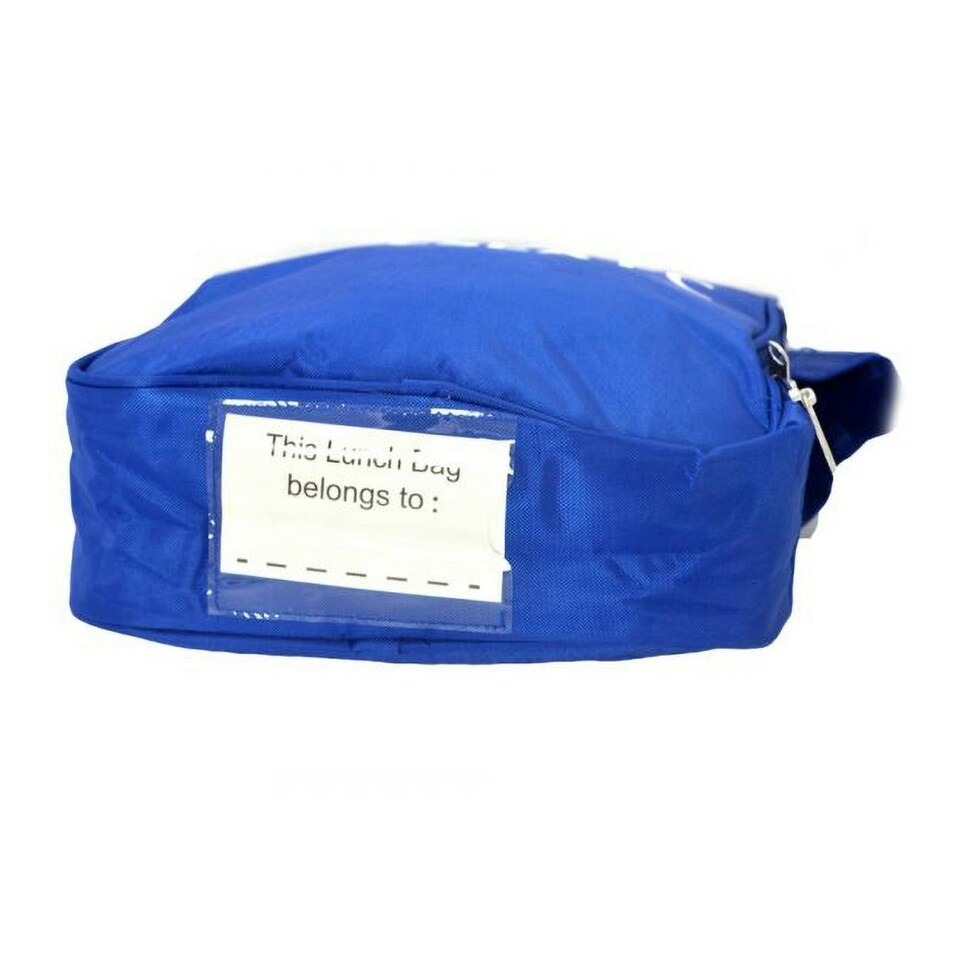 image 1 of Chelsea FC Official Football Kit Lunch Bag - Blue/White - One Size