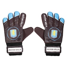 Aston Villa FC Boys Crest Goalkeeper Gloves | Red | Claret | 1