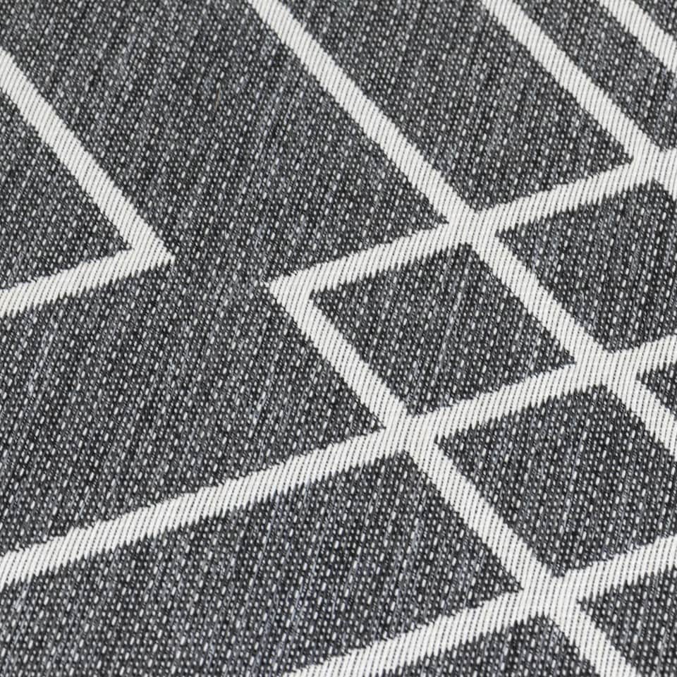 image 1 of JVL Expression Machine Washable Entrance Doormat, 50x75cm - Stripes