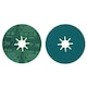 image 5 of 115mm 36 Grit Fibre Zirconium Oxide Abrasive Discs Sanding Grinding 200 Pack
