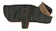 image 1 of Dark Tweed Dog Coat Green - Medium