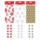 image 4 of 5 Sheets Christmas Tissue Giftwrap with 10 Stickers - Assorted Designs