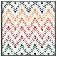 image 4 of Freehand horizontal zigzag and chevron stripes (Picutre Frame) Brown | Oak | S
