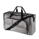 image 2 of SOLS Weekend Holdall Travel Bag - Heather Grey - ONE Silver | ONE