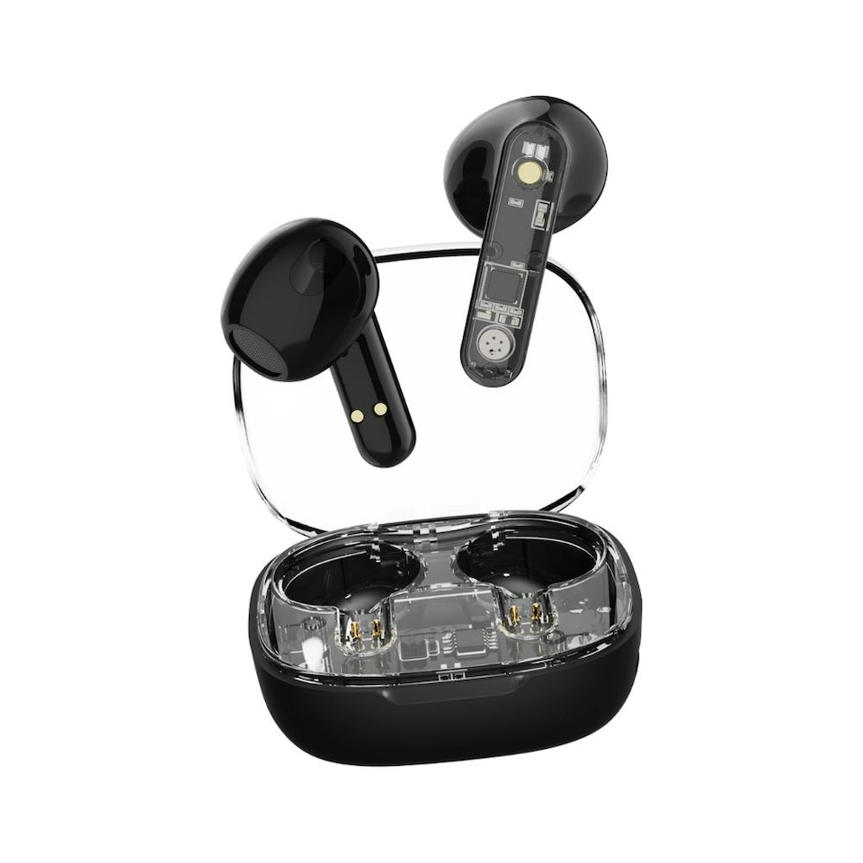 image 1 of STREETZ T150 Wireless Bluetooth Earbuds White
