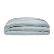Belledorm 400 Thread Count Egyptian Cotton Oxford Duvet Cover - Duck Egg Blue - Double
