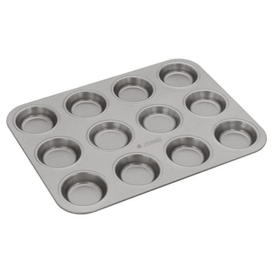 image 1 of Judge Bakeware 12 Cup Bun Tin