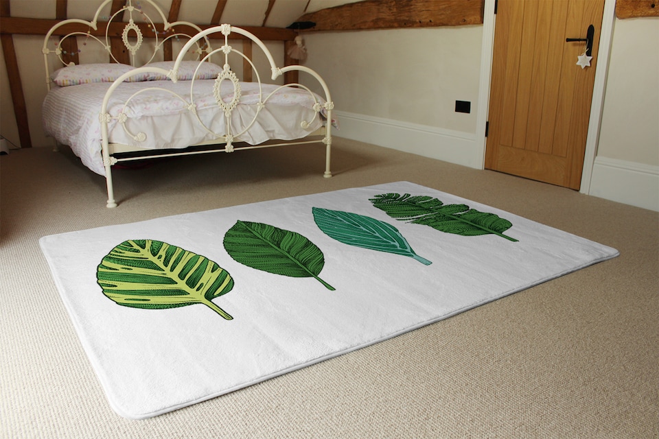 image 1 of Four Leaves Designer Rug | Multi