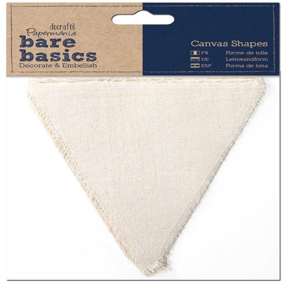 Canvas Shape (6pk) - Flags N/A